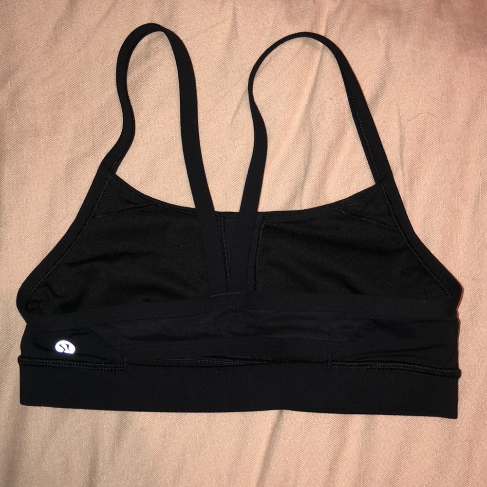 NWOT Black Lululemon Sports Bra